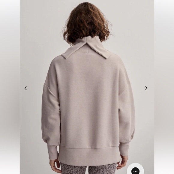 Varley Milton Sweatshirt Mushroom Small - Picture 2 of 9